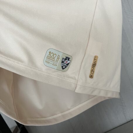 Camisa Vasco III - Feminina - Branca/Dourada - 24/25 - Imagem 8