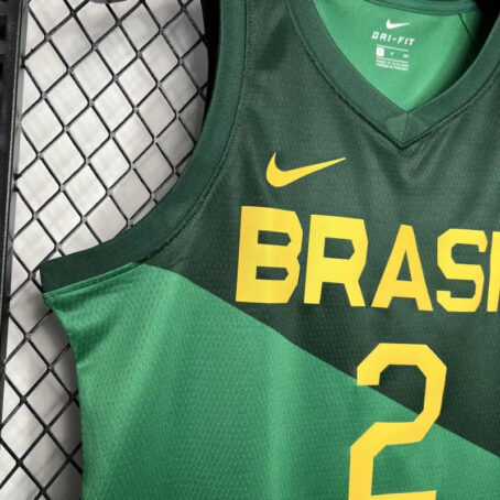 Camisa Regata NBA Brasil - Verde - #2 Yago - 24/25 - Imagem 4