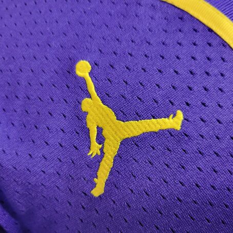 Camisa Stadium NBA Los Angeles Lakers – Roxa - Imagem 3