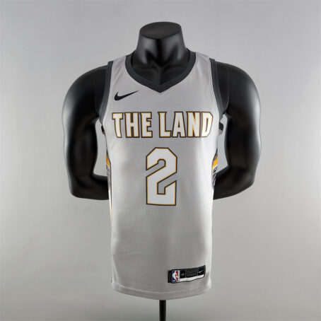 Camisa Regata NBA Cleveland Cavaliers – Cinza – #2 Irving - 2018