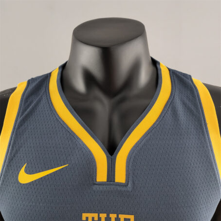 Camisa Regata NBA Golden State Warriors – Cinza – #3 Poole - 2018 - Imagem 3
