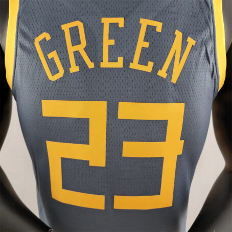 Camisa Regata NBA Golden State Warriors – Cinza – #23 Green - 2018 - Imagem 8