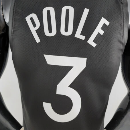 Camisa Regata NBA Golden State Warriors – Preta – #3 Poole – 2020 - Imagem 8
