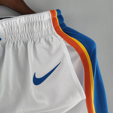 Short NBA Oklahoma City Thunder - Branco - Imagem 3