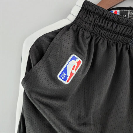 Short NBA Brooklyn Nets - Preto - 75 anos - Imagem 3