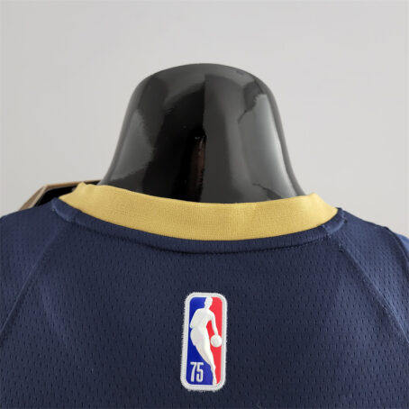 Camisa Regata NBA New Orleans Pelicans – Azul – #1 Williamson – 75 Anos - Imagem 10