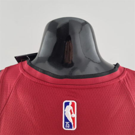 Camisa Regata NBA Miami Heat – Vermelha – #14 Herro – 75 Anos - Imagem 9