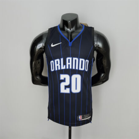 Camisa Regata NBA Orlando Magic – Preta – #20 Fultz - 75 Anos