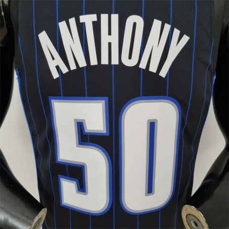 Camisa Regata NBA Orlando Magic – Preta – #50 Anthony - 75 Anos - Imagem 8