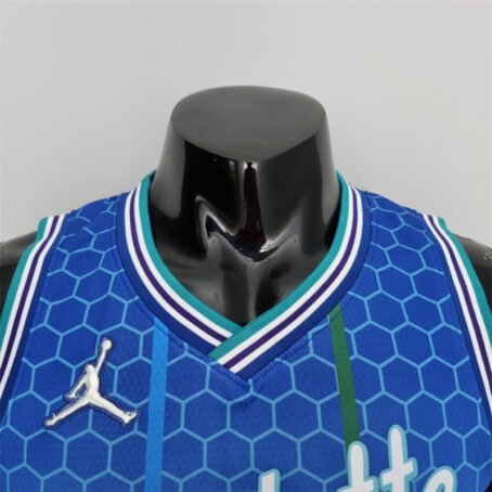 Camisa Regata NBA Charlotte Hornets City – Azul – #1 Ball - 2022 - Imagem 3