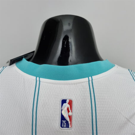 Camisa Regata NBA Charlotte Hornets City – Branca – #1 Ball - 75 Anos - Imagem 8