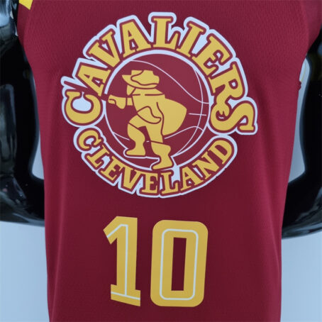 Camisa Regata NBA Cleveland Cavaliers – Vermelha – #10 Garland - 2022 - Imagem 2
