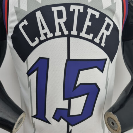 Camisa Regata NBA Toronto Raptors – Branca – #15 Carter - Imagem 8