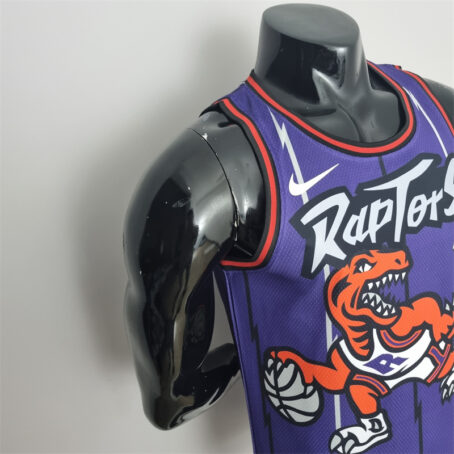 Camisa Regata NBA Toronto Raptors – Roxa – #1 McGrady - Imagem 5
