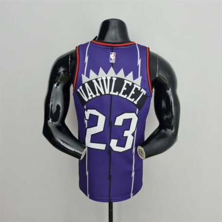 Camisa Regata NBA Toronto Raptors – Roxa – #23 Vanvleet - Imagem 9