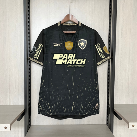 Camisa Botafogo - Campeão Libertadores - Preta - 24/25 - Imagem 5