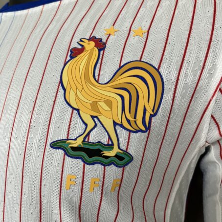 Camisa França Longa - Modelo Jogador - Branca - 24/25 - Imagem 4