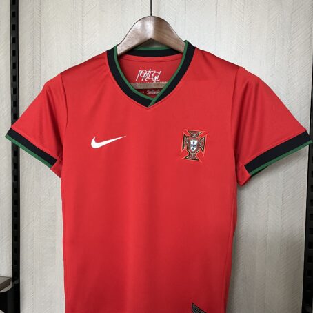 Camisa Portugal - Infantil - Vermelha - 24/25 - Imagem 7