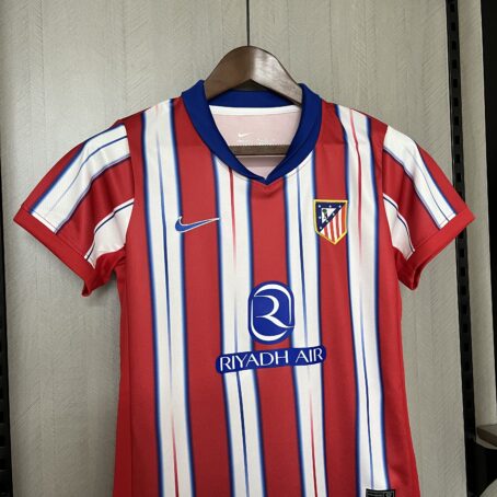 Camisa Atlético de Madrid - Infantil – Branca/Vermelha – 24/25 - Imagem 6