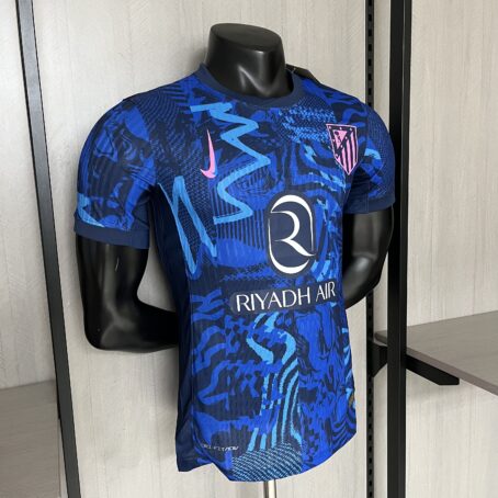 Camisa Atlético de Madrid III - Modelo Jogador – Azul – 24/25 - Imagem 5