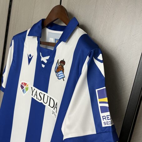 Camisa Real Sociedad – Branca/Azul – 24/25 - Imagem 8