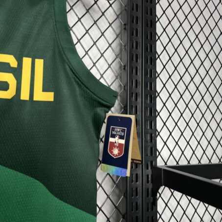 Camisa Regata NBA Brasil - Verde - #99 L.Dias - 24/25 - Imagem 3
