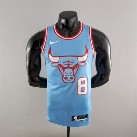 Camisa Regata NBA Chicago Bulls – Azul – #8 Lavine