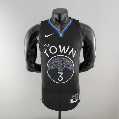 Camisa Regata NBA Golden State Warriors – Preta – #3 Poole – 2020
