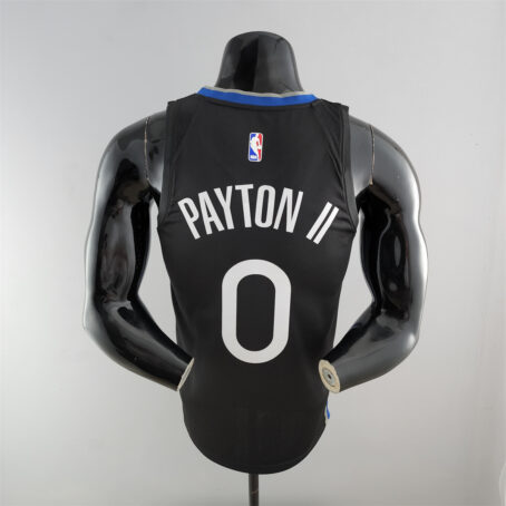 Camisa Regata NBA Golden State Warriors – Preta – #0 Payton II – 2020 - Imagem 9