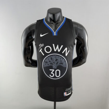 Camisa Regata NBA Golden State Warriors – Preta – #30 Curry – 2020