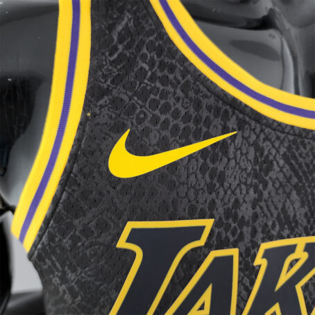 Camisa Regata NBA Los Angeles Lakers – Preta – #95 Toscano - Imagem 4