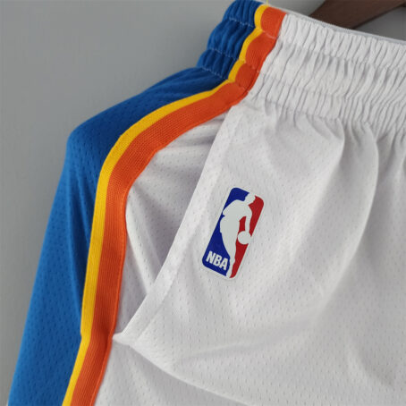 Short NBA Oklahoma City Thunder - Branco - Imagem 4