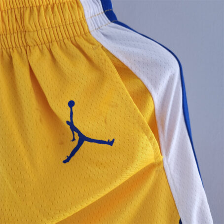 Short NBA Golden State Warriors - Amarelo - Imagem 4