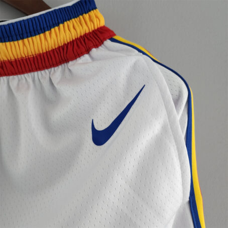 Short NBA Golden State Warriors - Branco - Imagem 4