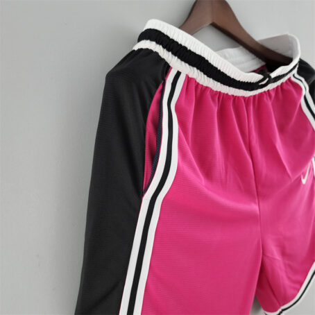 Short NBA Miami Heat - Rosa/Preto - Treino - Imagem 4