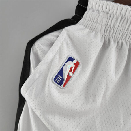 Short NBA Brooklyn Nets - Branco - 75 Anos - Imagem 4