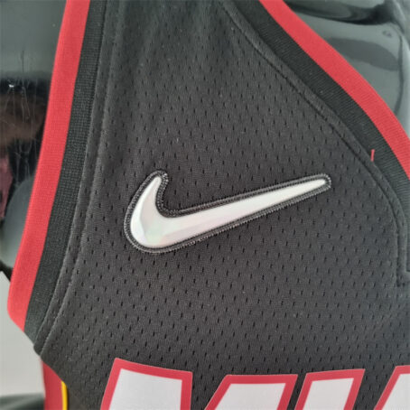 Camisa Regata NBA Miami Heat – Preta – #13 Adebayo – 75 Anos - Imagem 4