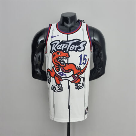 Camisa Regata NBA Toronto Raptors – Branca – #15 Carter