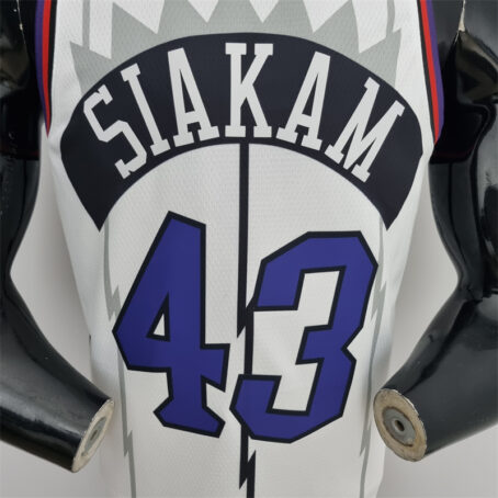 Camisa Regata NBA Toronto Raptors – Branca – #43 Siakam - Imagem 8