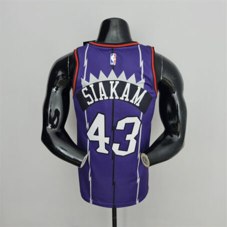 Camisa Regata NBA Toronto Raptors – Roxa – #43 Siakam - Imagem 9