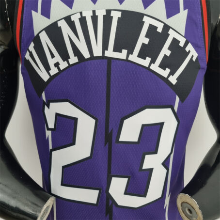 Camisa Regata NBA Toronto Raptors – Roxa – #23 Vanvleet - Imagem 8