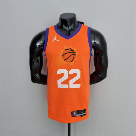 Camisa Regata NBA Phoenix Suns – Laraja – #22 Ayton - 75 Anos