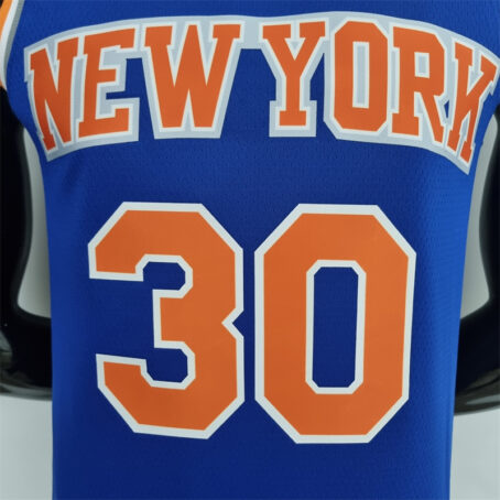 Camisa Regata NBA New York Knicks – Azul – #30 Randle – 75 Anos - Imagem 2