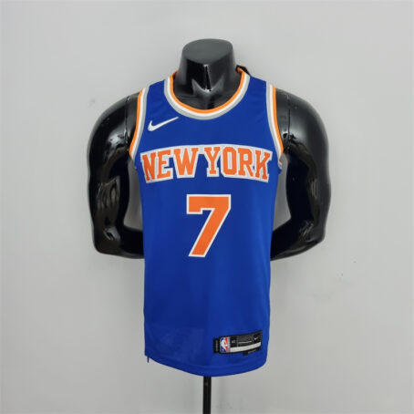 Camisa Regata NBA New York Knicks – Azul – #7 Anthony – 75 Anos