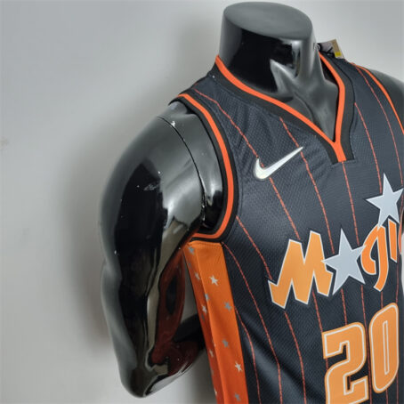 Camisa Regata NBA Orlando Magic City – Preta – #20 Fultz – 2022 - Imagem 5
