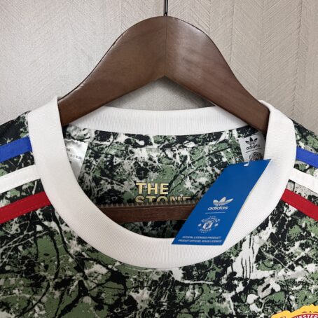 Camisa Manchester United - Verde Pre Jogo - 24/25 - Imagem 6
