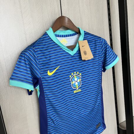 Camisa Brasil - Feminina - Azul - 24/25 - Imagem 5
