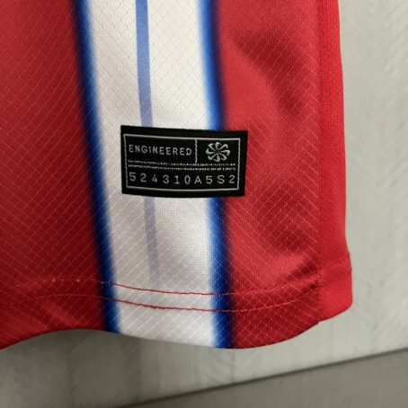 Camisa Atlético de Madrid - Infantil – Branca/Vermelha – 24/25 - Imagem 5
