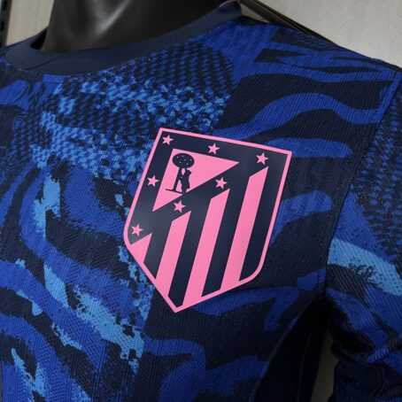 Camisa Atlético de Madrid III - Modelo Jogador – Azul – 24/25 - Imagem 4
