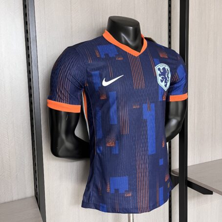 Camisa Holanda - Modelo Jogador - Azul - 24/25 - Imagem 6